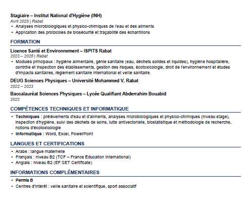 Technicien QHSE / HSE - Bac+3 Santé-Environnement