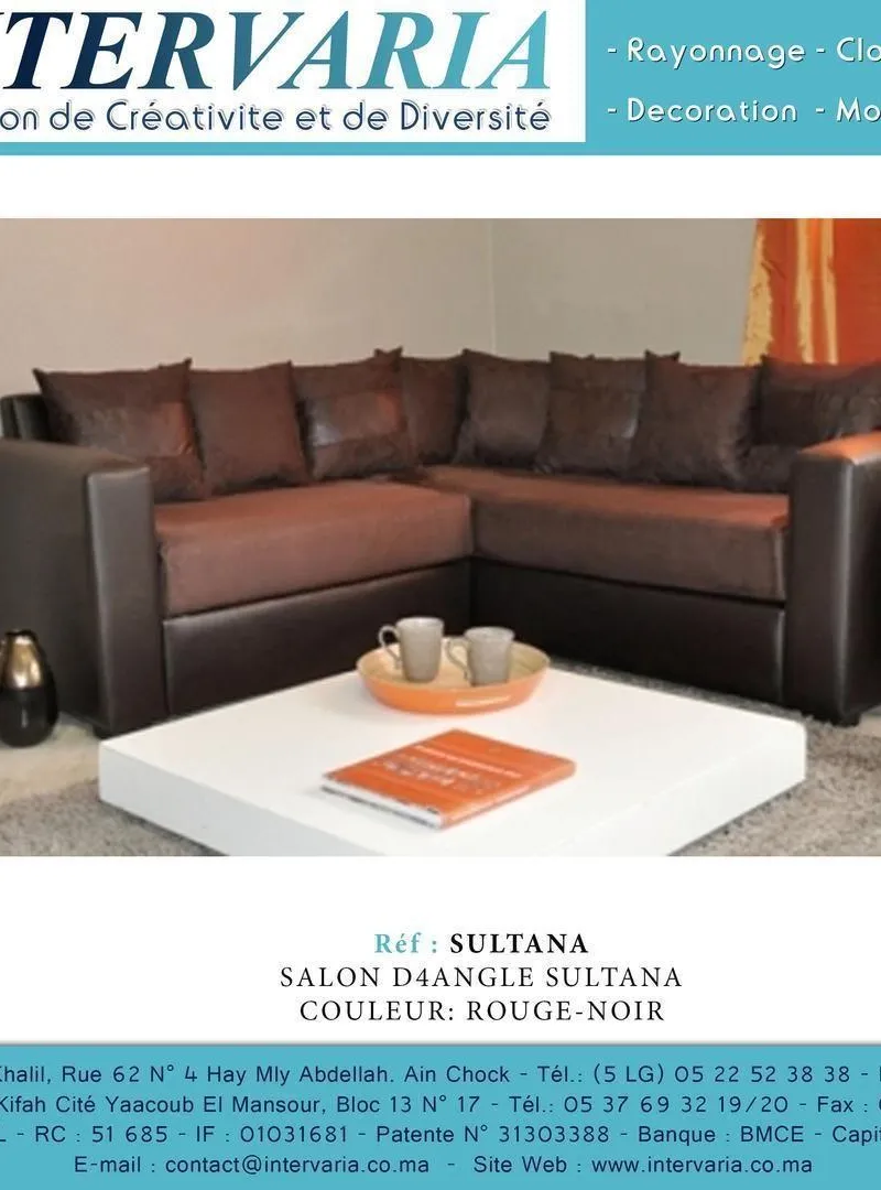 CANAPÉ CONFORTABLE – SALON SN