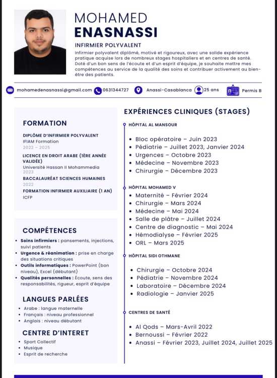 📢 À la recherche d’une opportunité professionnell