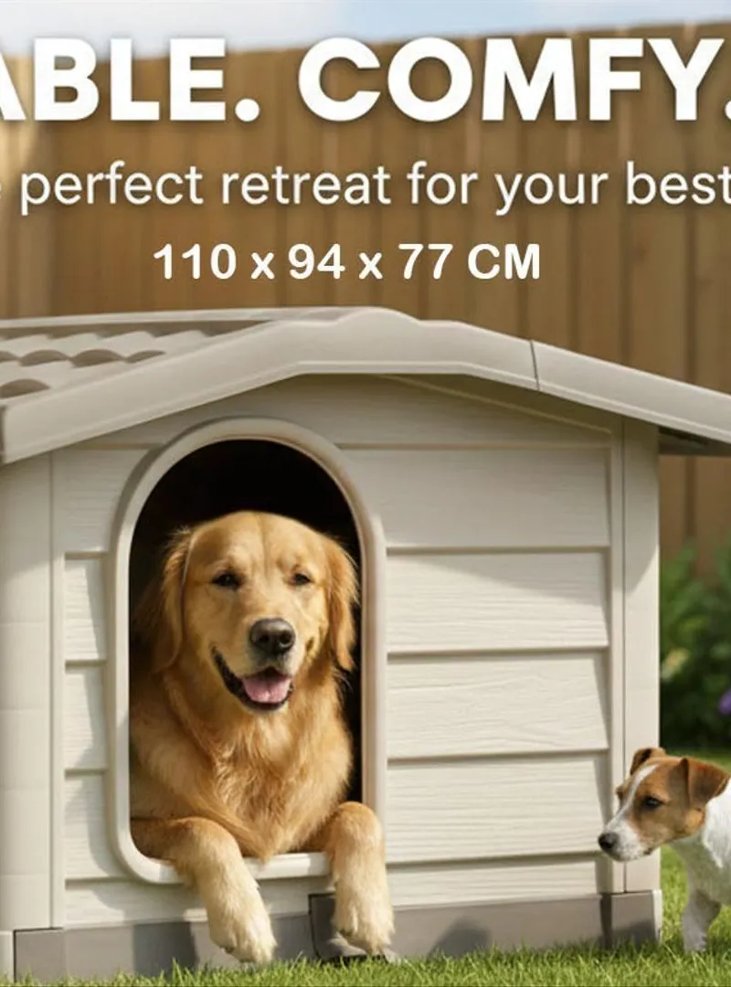 Maison pour chiens Bama Pet Beige 110x94x77 CM
