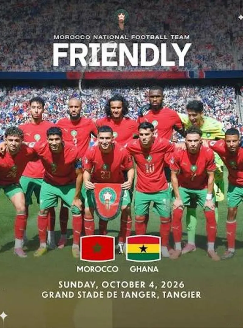 5 billets pour le match Maroc vs Ghana