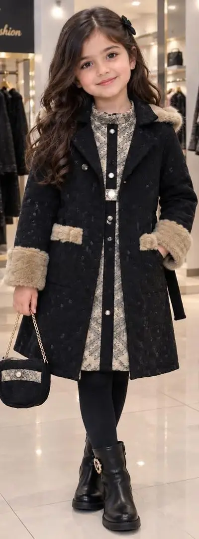 Robe fille "Doubléas"