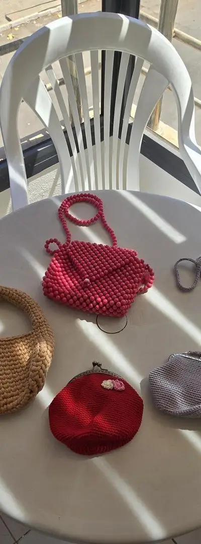 Sacs artisanaux faits main (Crochet & Perles)