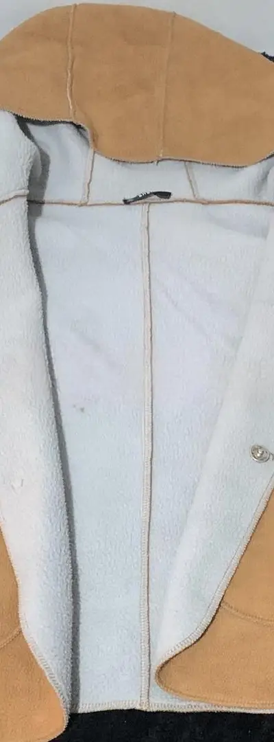 Veste femme chaude à capuche - Camel 🤎