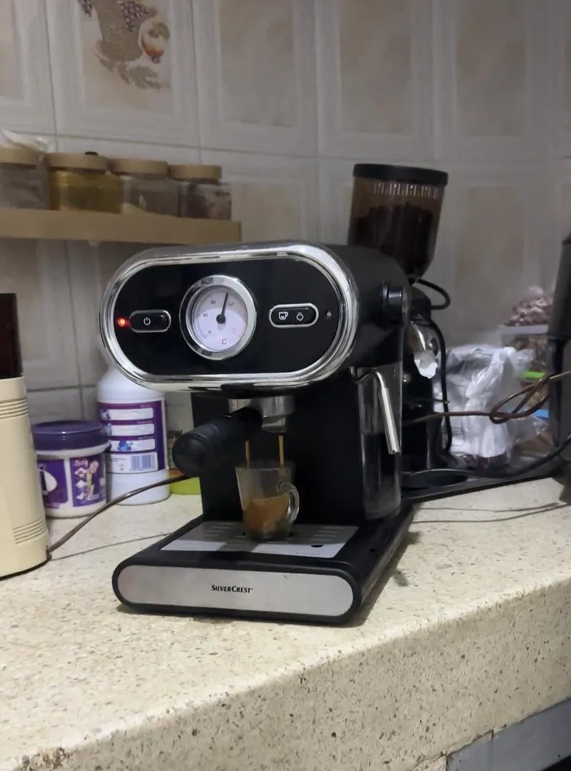 machine café silvercrest 20bar italy