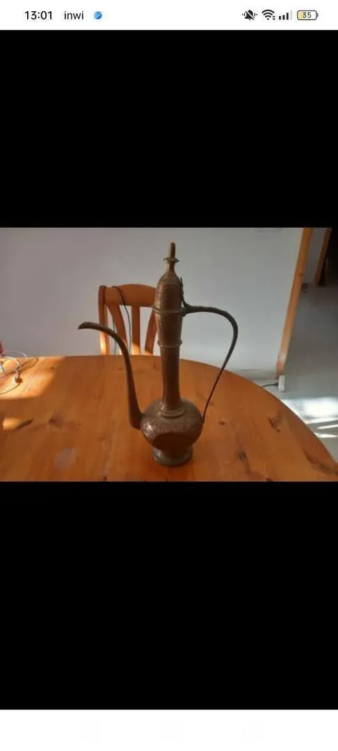 Article décoratif en cuivre antique