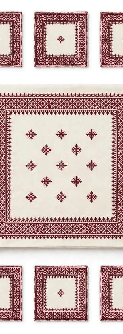 Nappe et serviettes Tarz Fassi