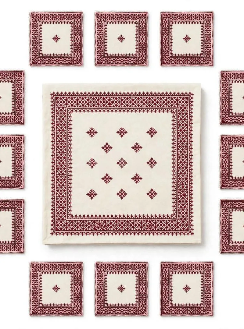 Nappe et serviettes Tarz Fassi
