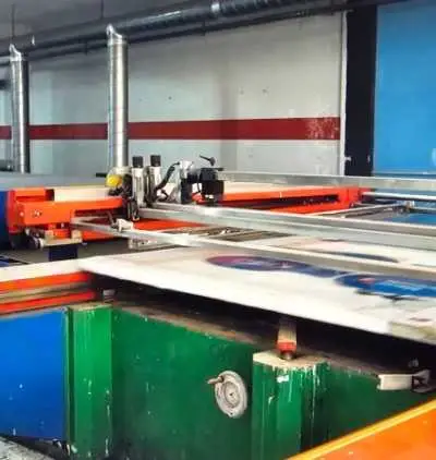 MACHINE DE SERIGRAPHIE