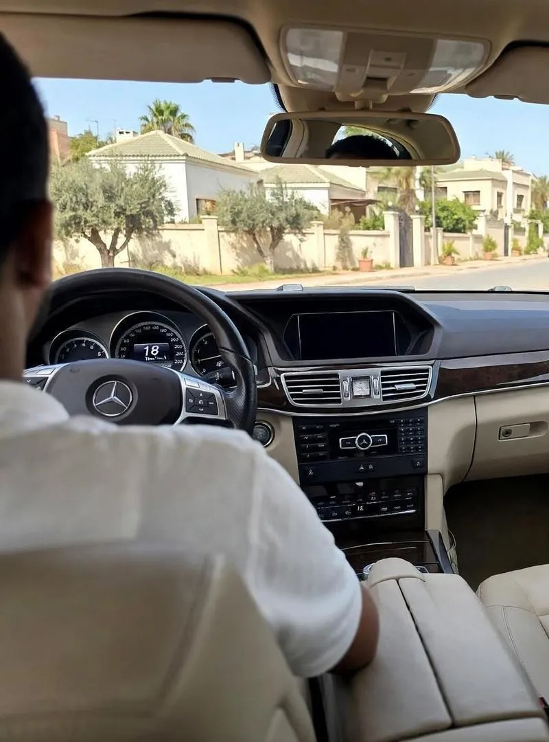 Chauffeur privé professionnel permis B et permis de confiance Rabat