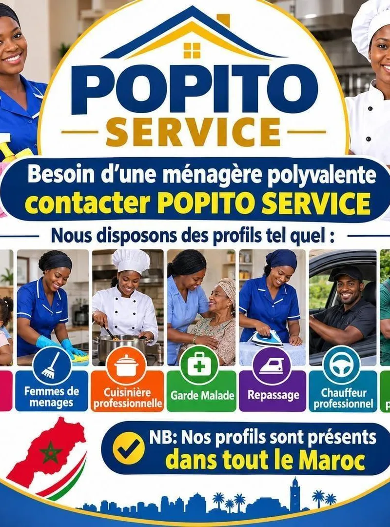 ménage repassage nounou cuisine