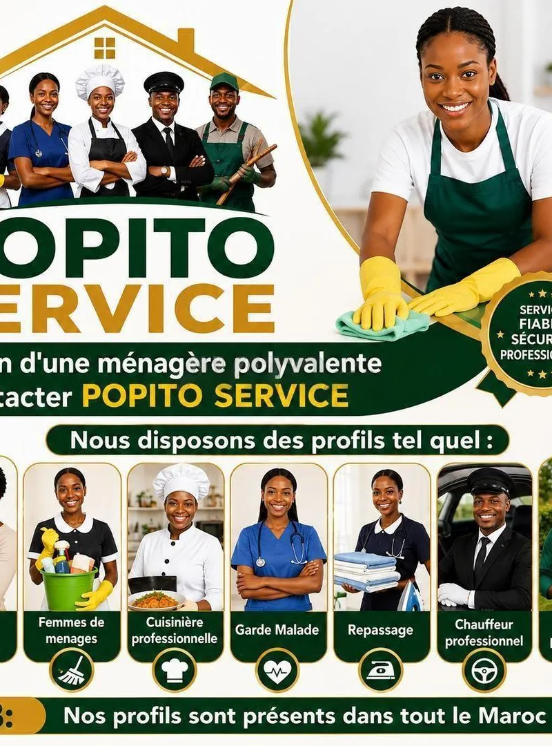 ménage aide cuisine  repassage nounou cuisine