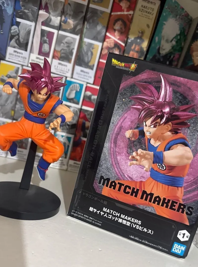 Figurine Goku ssj god Dragonball Super