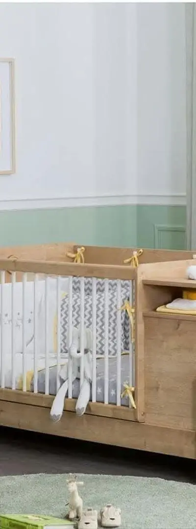 Lit Bébé Évolutif Cilek avec Matelas