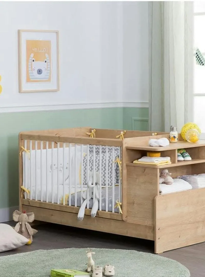 Lit Bébé Évolutif Cilek avec Matelas
