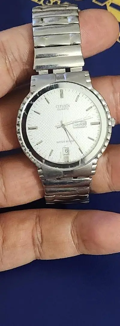 Montre Vintage Citizen Originale - Jour en Arabe