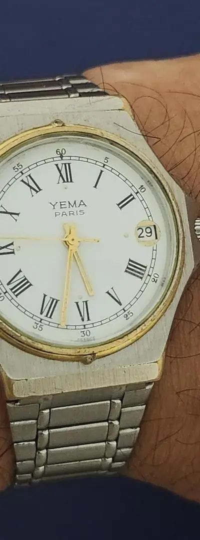 Montre homme Vintage Yema Paris