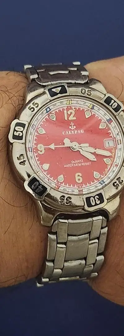 Montre Calypso Originale Sport Cadran Rouge