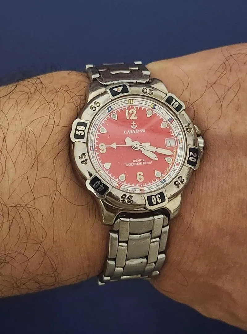 Montre Calypso Originale Sport Cadran Rouge