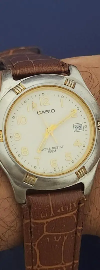 Montre Casio Originale Dorée pour homme