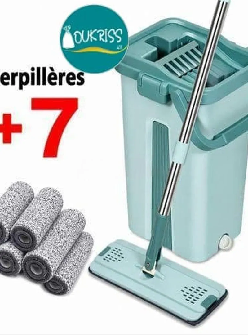 Seau à frange moderne 7 têtes