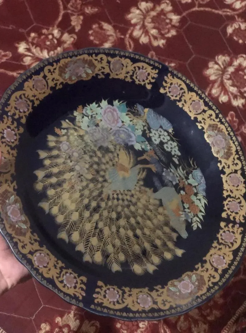 Plat paon authentique plus de 15 ans