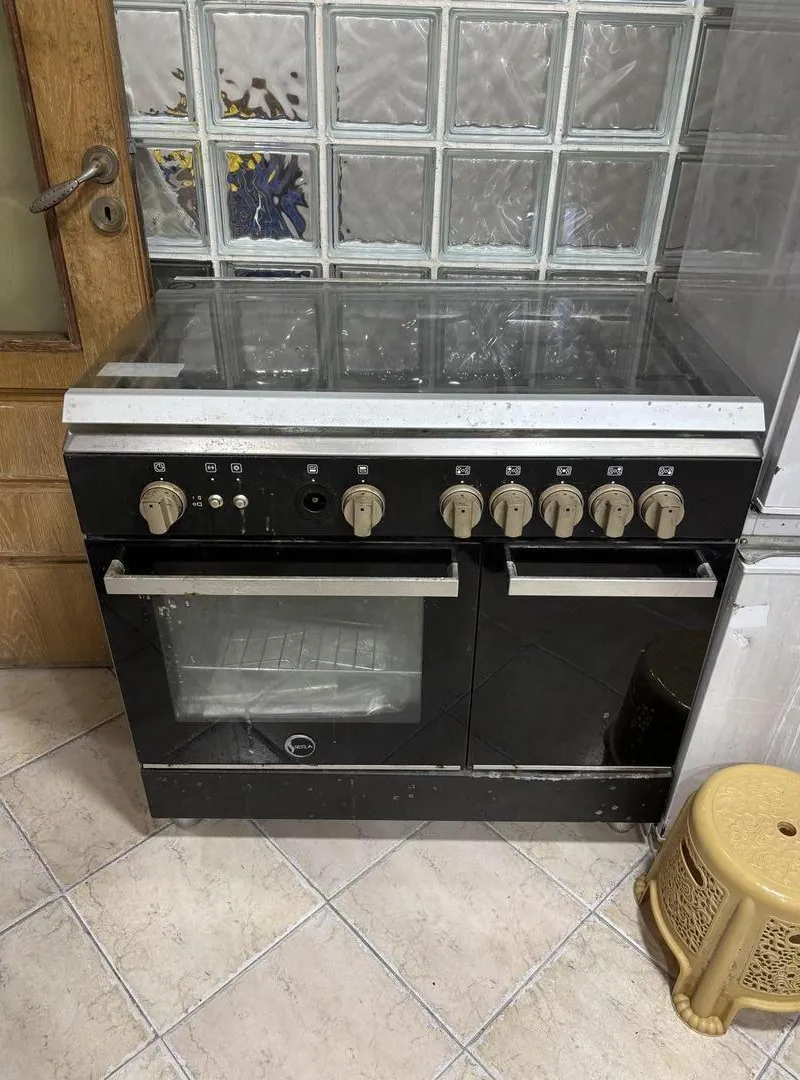 Cuisinière SIERA Inox 5 feux et four