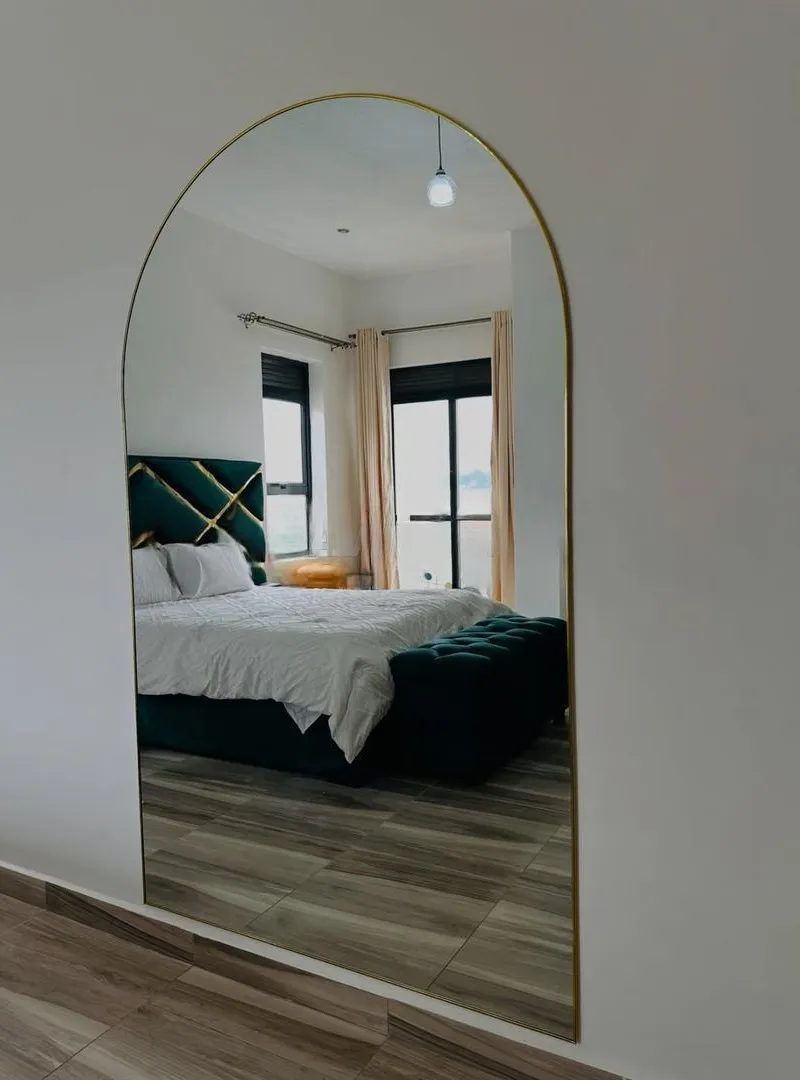 Grand miroir arc moderne ✨