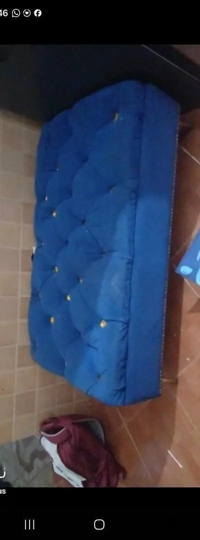 Pouf base avec rangement 1m