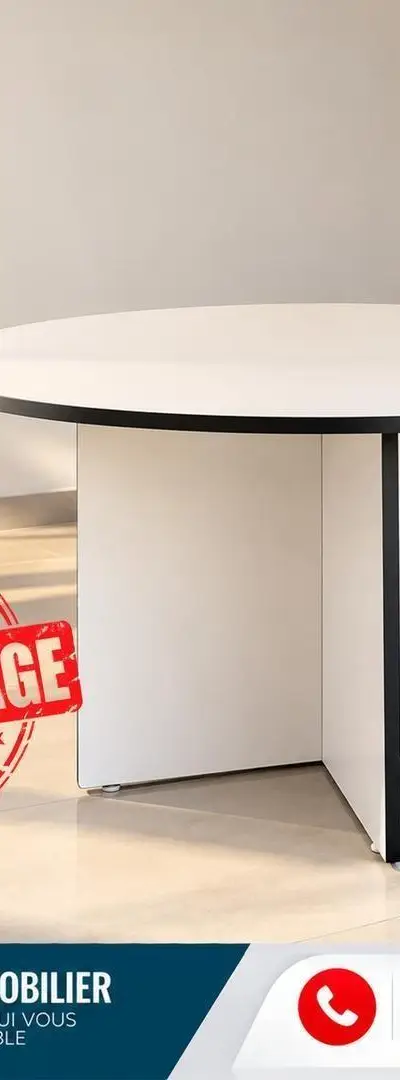 Table de réunion en bois mdf (liquidation)