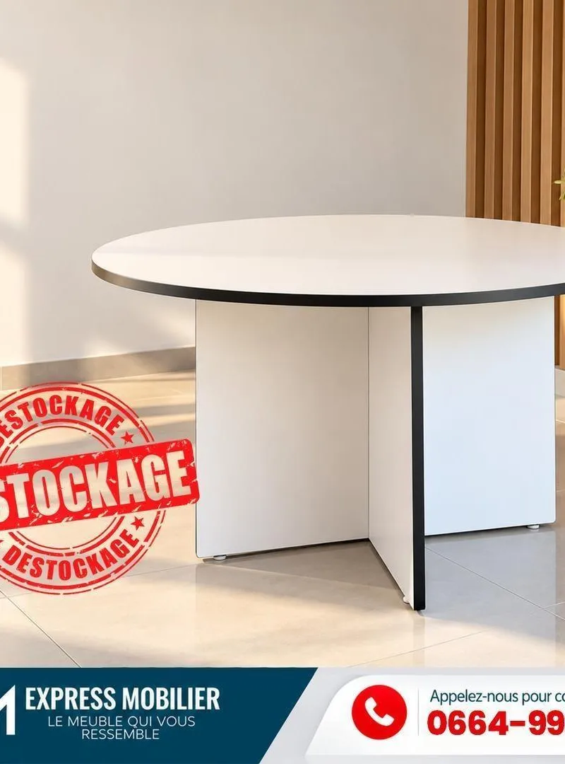Table de réunion en bois mdf (liquidation)