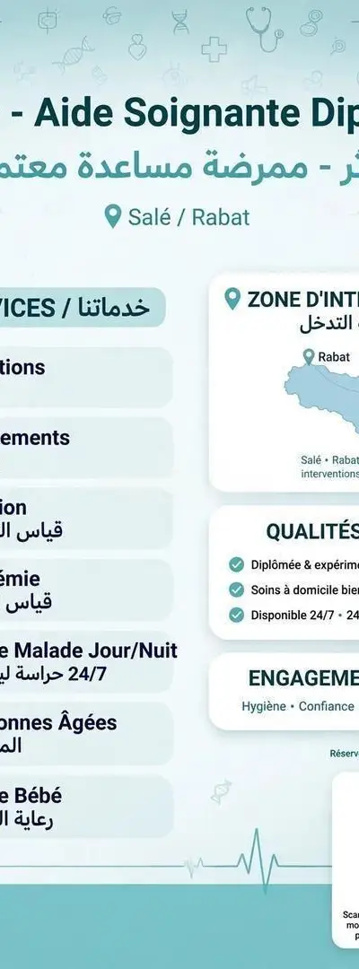 Aide-soignante à domicile