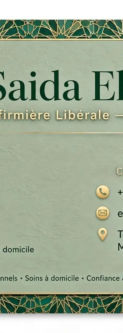 Soins infirmiers à domicile
