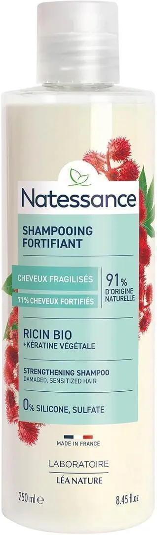 Shampoing Doux Fortifiant Ricin & Kératine Végétale