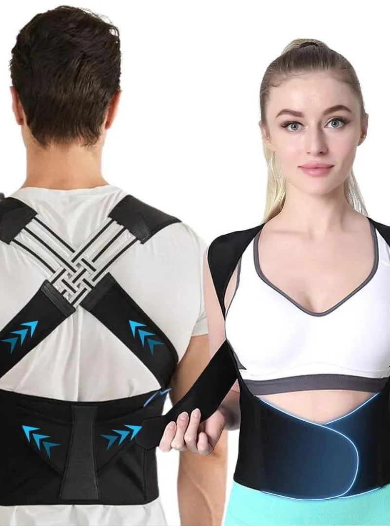 Corset médical pour le dos et les épaules unisexe