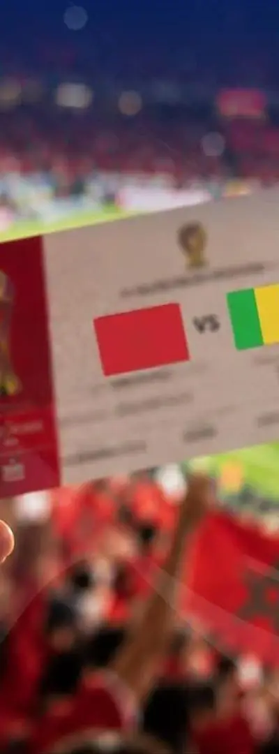 Tickets pour le match Maroc vs Mali