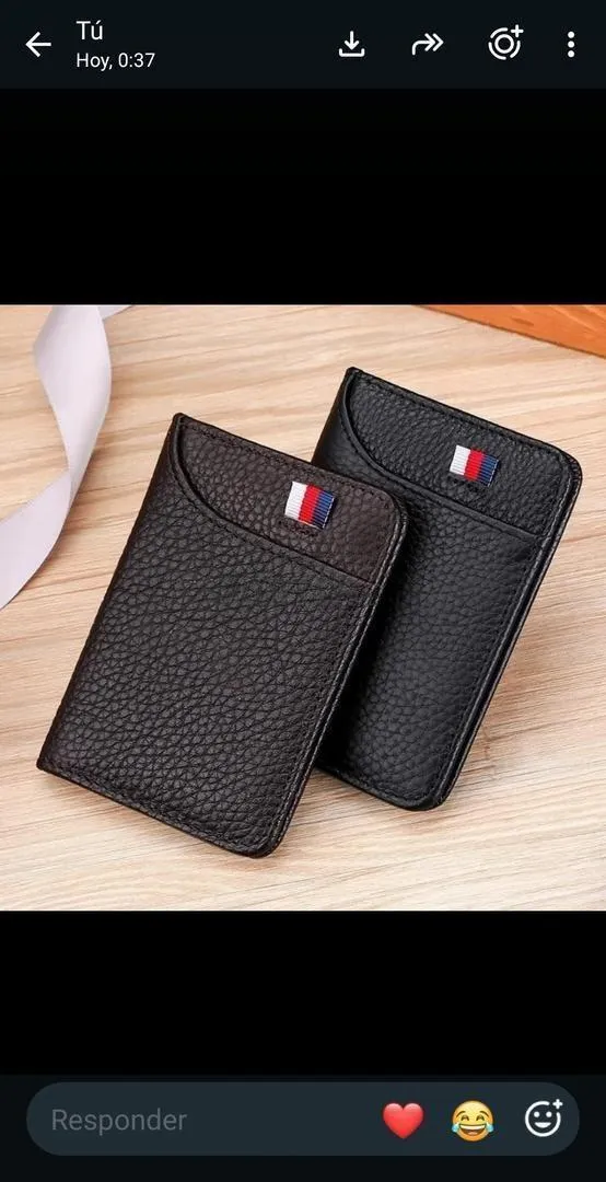 Portefeuille en cuir pour argent et cartes, facile à utiliser au quotidien
