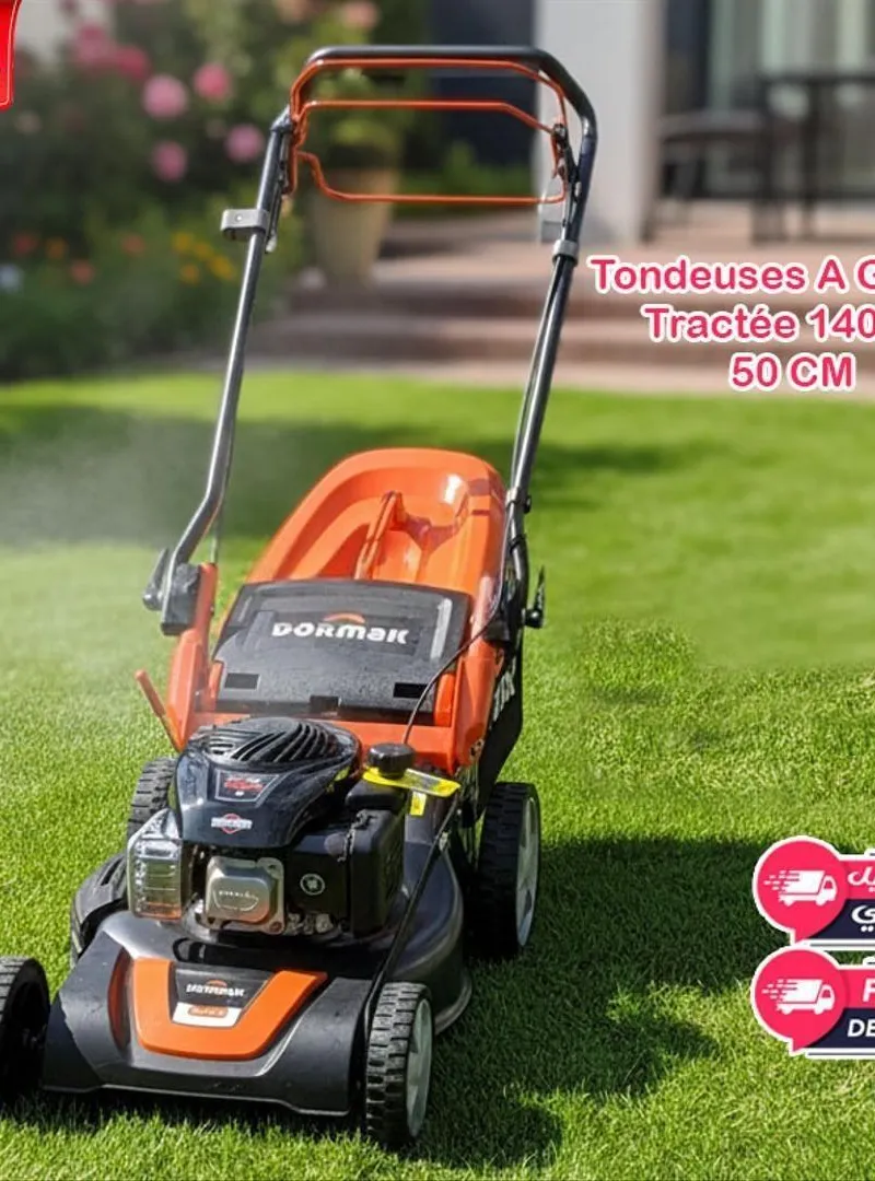 Tondeuses à gazon Tractée 140cc - 50 CM - NEUF