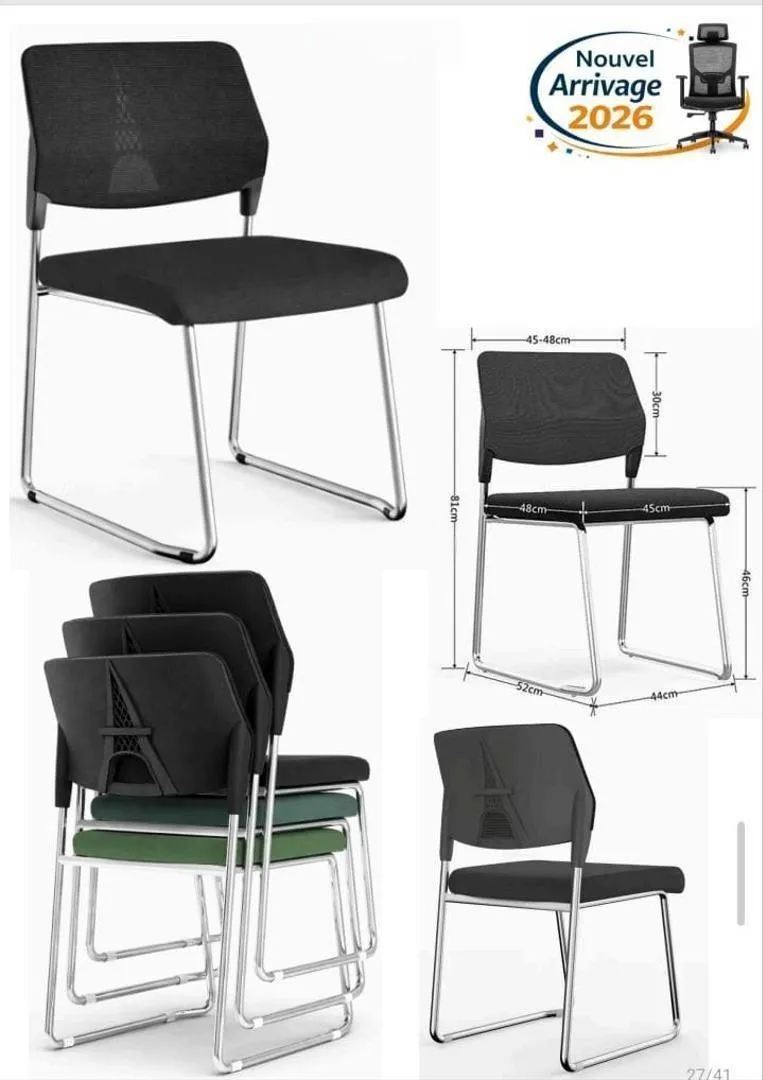 CHAISE VISITEUR ERGONOMIQUE