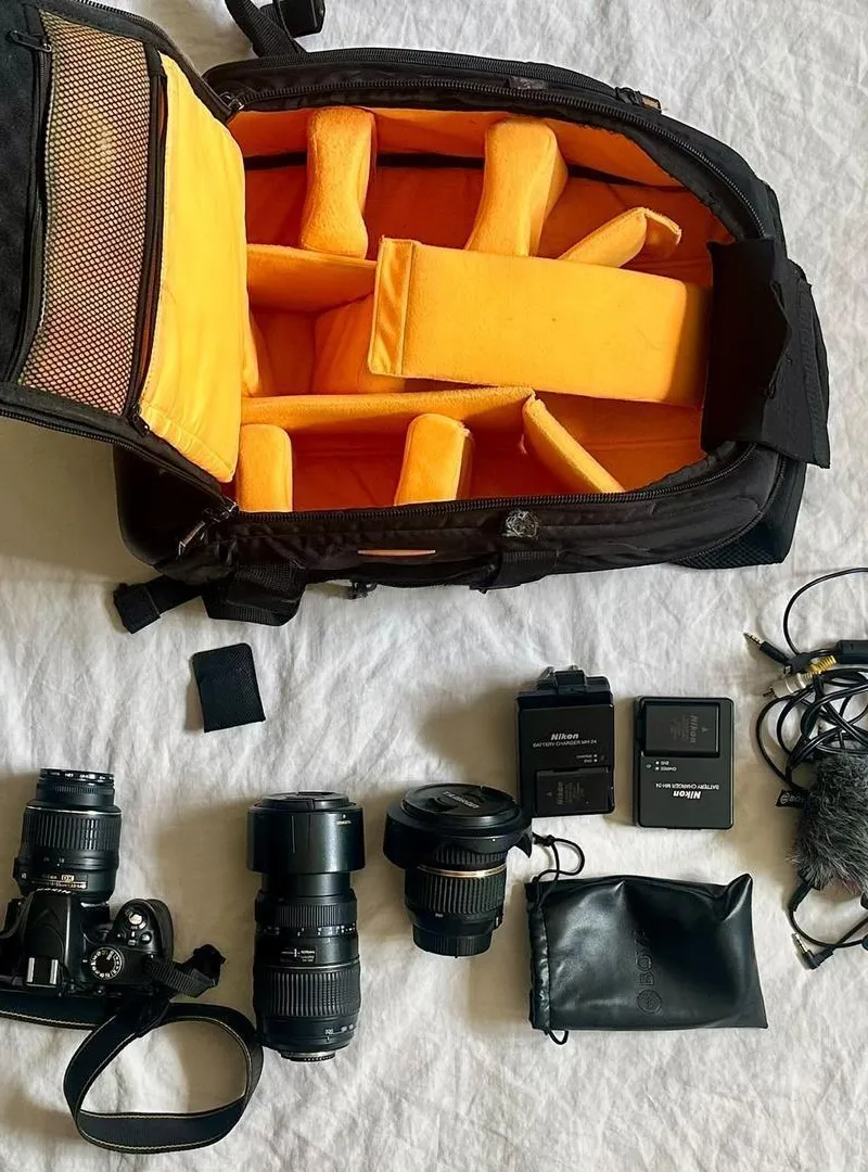 Nikon D3200 3 objectifs