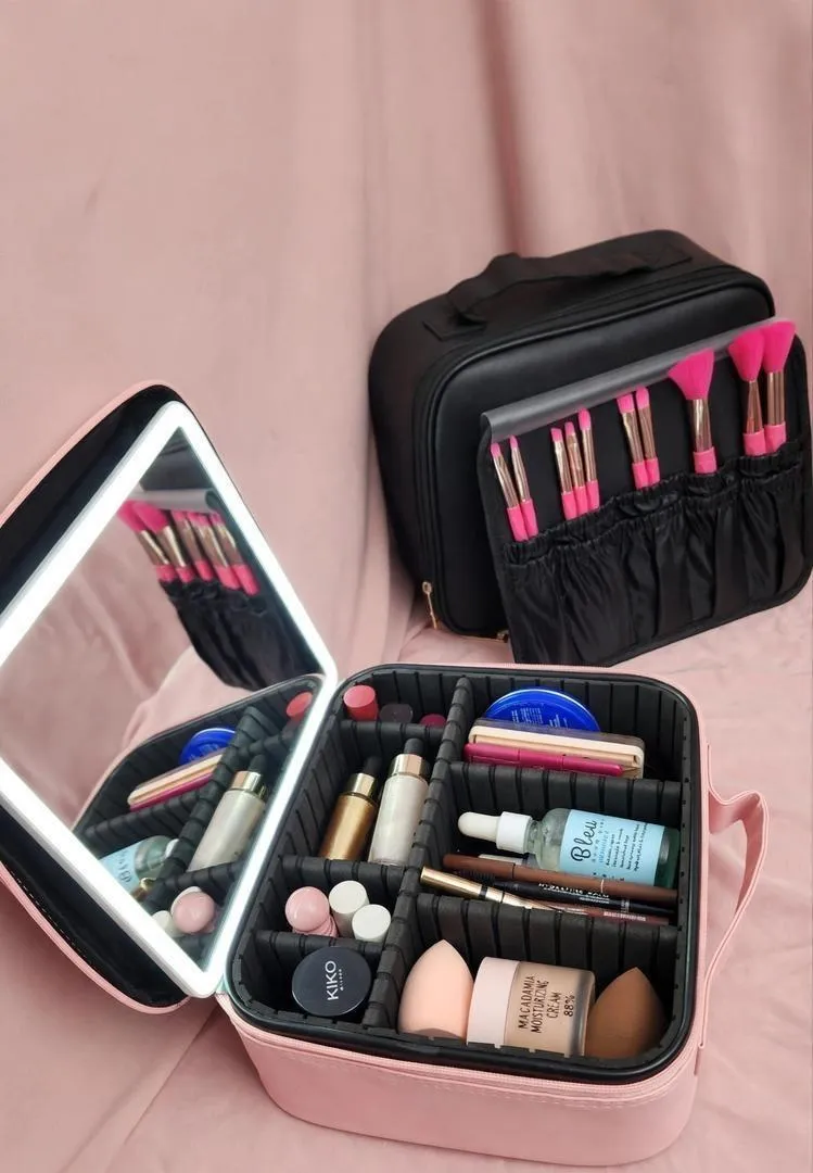 Trousse de maquillage organisatrice