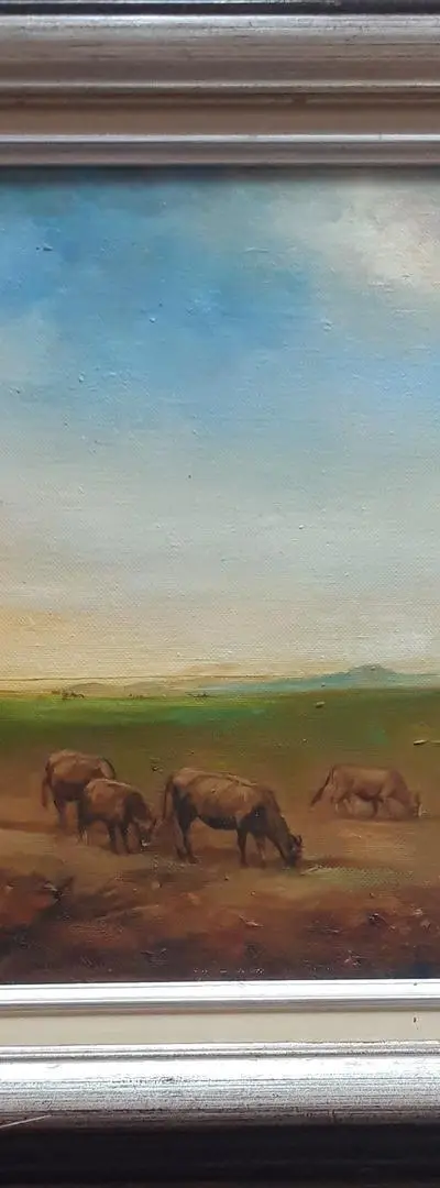 Tableau de l'artiste Saïd Hbicha, année 1999