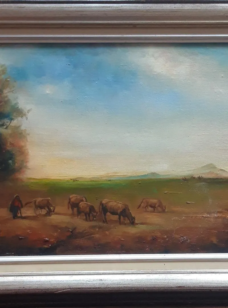 Tableau de l'artiste Saïd Hbicha, année 1999