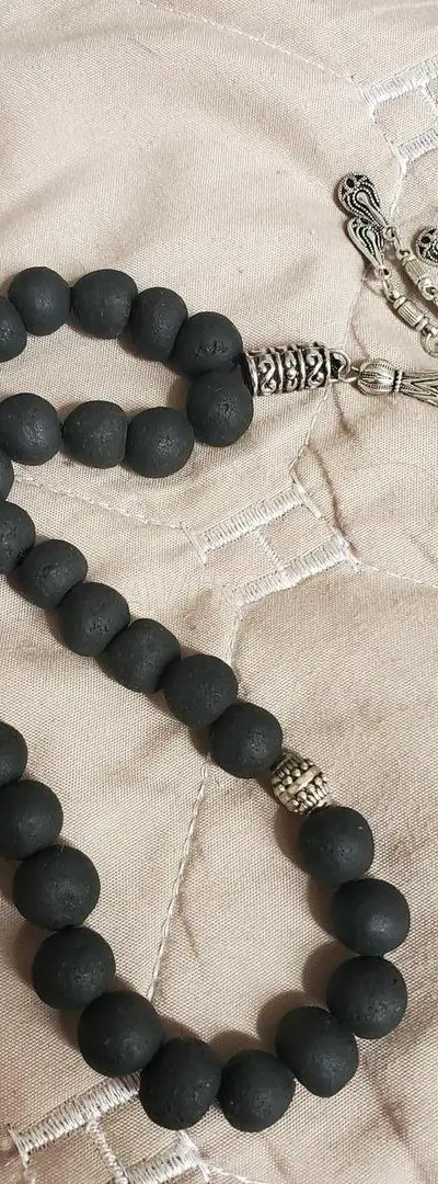 Chapelet d'ambre de baleine, bonne odeur
