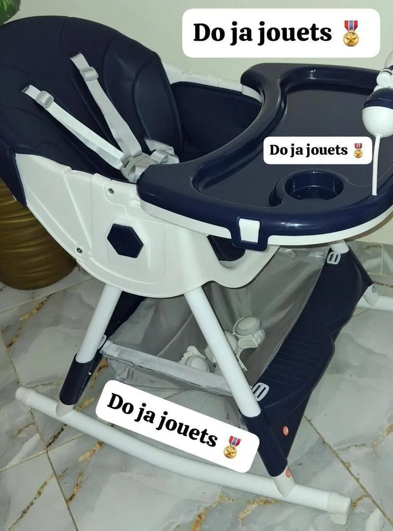 Chaise haute 2 en 1 pour bébé