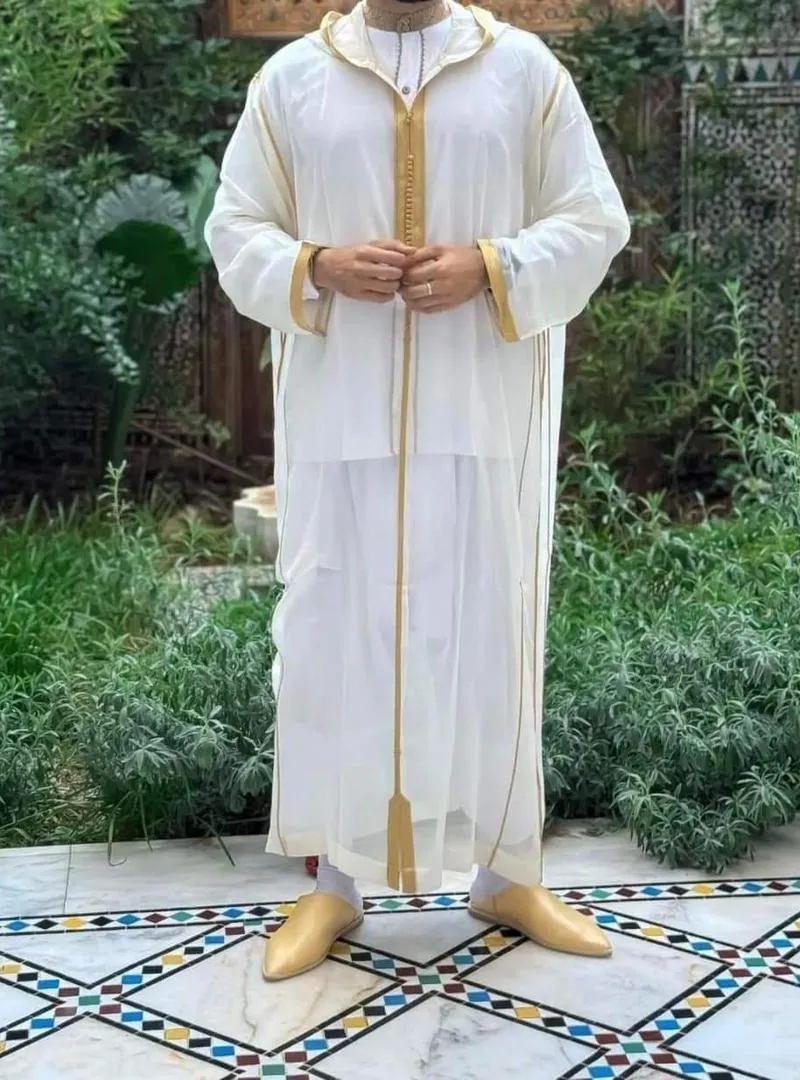 Djellaba homme Soussdi 3 pièces