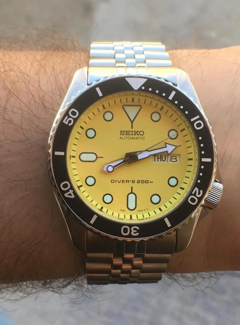 Montre seiko plonge