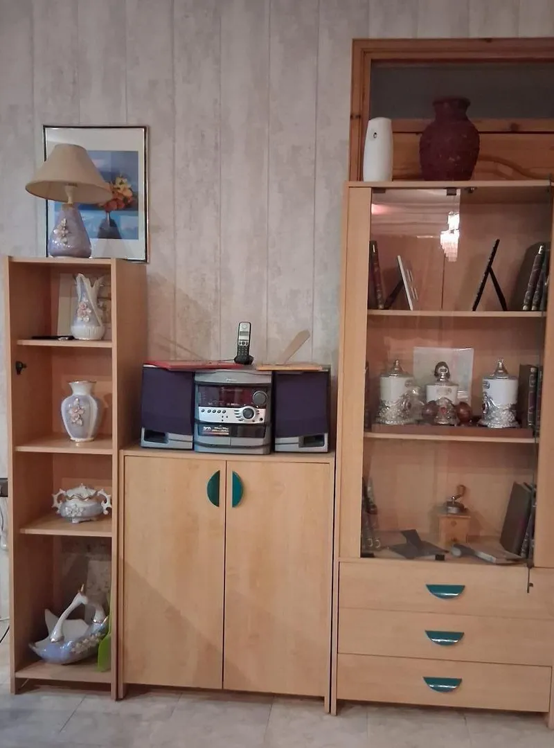 Vitrine de décoration pour salon