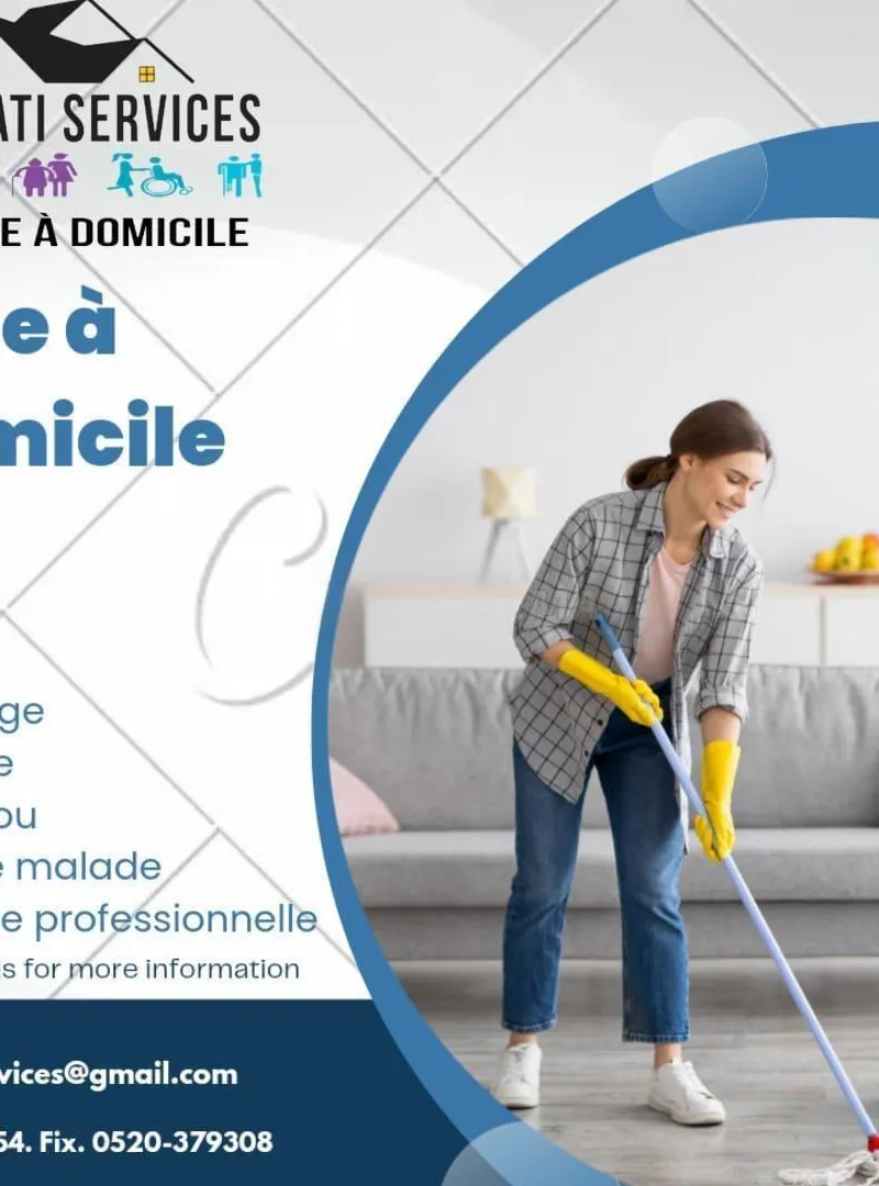 Aide de cuisine et ménage nounou