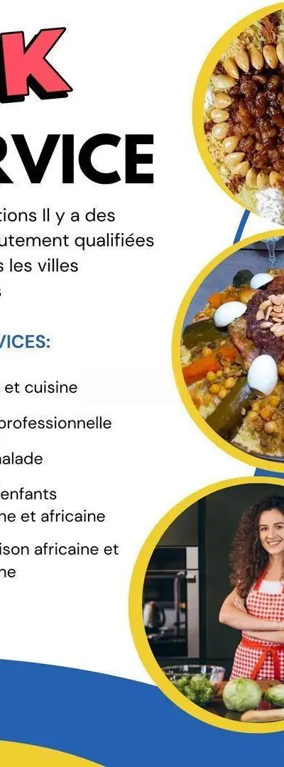 Femme polyvalente africaine et marocaine